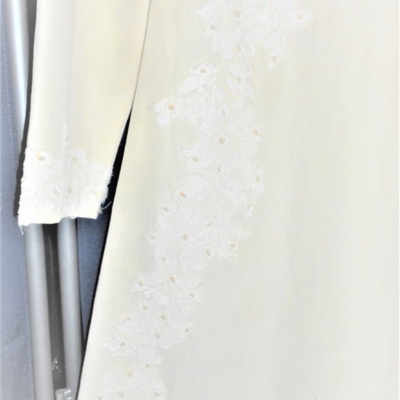 Vintage COMMUNION DRESS Vintage Girls Wedding Dress Bridesmaid Dress Costume - Picture 5 of 9